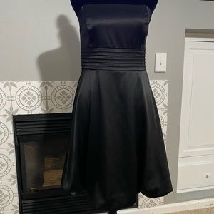 White House/Black Market black strapless dress, 8